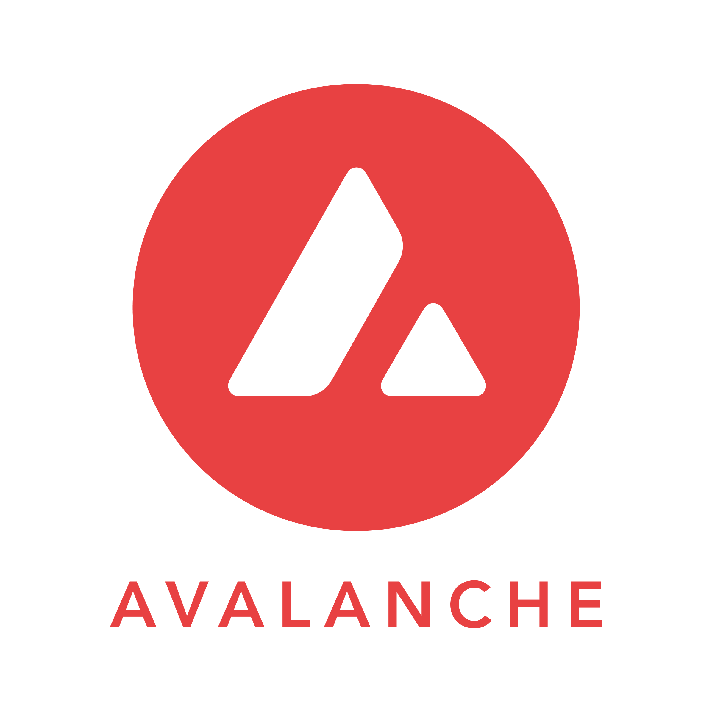 Avalanche blockchain logo