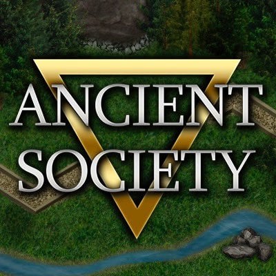Logo for Ancient Society P2E game